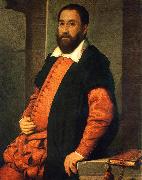 MORONI, Giovanni Battista Portrait of Jacopo Foscarini agd Sweden oil painting artist
